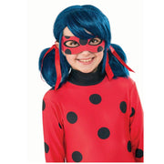 Costum Buburuza Miraculoasa pentru copii, Set cu masca si geanta, EvrikaUnity®, Ladybug, Premium Lycra 3D®, 6 - 7 ani, 140 cm, Roz - costumecarnaval - serbare.ro