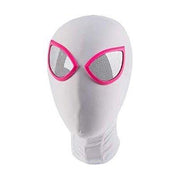 Costum Copii Gwen Spiderman, Marvel, Caracter Fata, Lycra, 3 - 4 ani, 105 - 115, Alb / Negru - costumecarnaval - serbare.ro