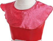 Rochita Printesa Elena din Avalor, Set cu Coronita si Accesorii, Tesatura Fina, 5 - 6 ani, 130 cm, Rosu - costumecarnaval - serbare.ro